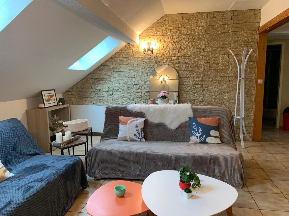 Charmant Appart Sous Toits Proche Chateau Des Ducs 尚贝里 外观 照片